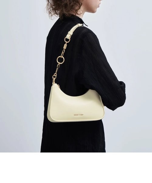 ロック&キーチェーン ハンドルトラペーズバッグ 【再入荷