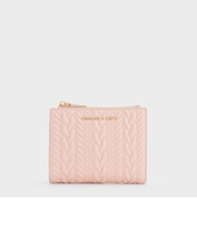 Apolline アポリーネ テクスチャートップジップウォレット 【再入荷】