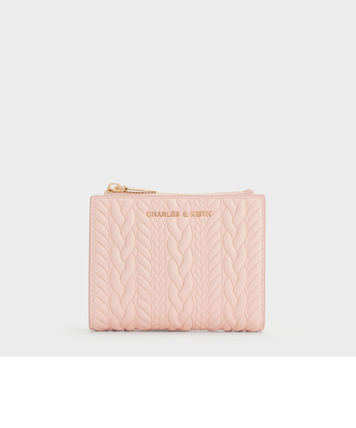 Apolline アポリーネ テクスチャートップジップウォレット 【再入荷】