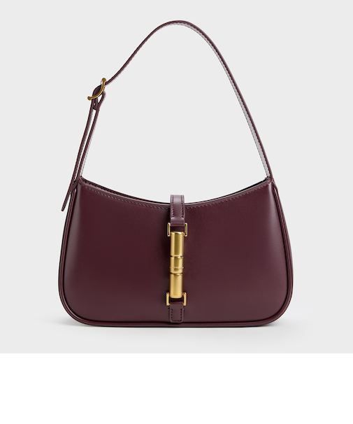 Cesia セシア メタリックアクセントショルダーバッグ 【再入荷】