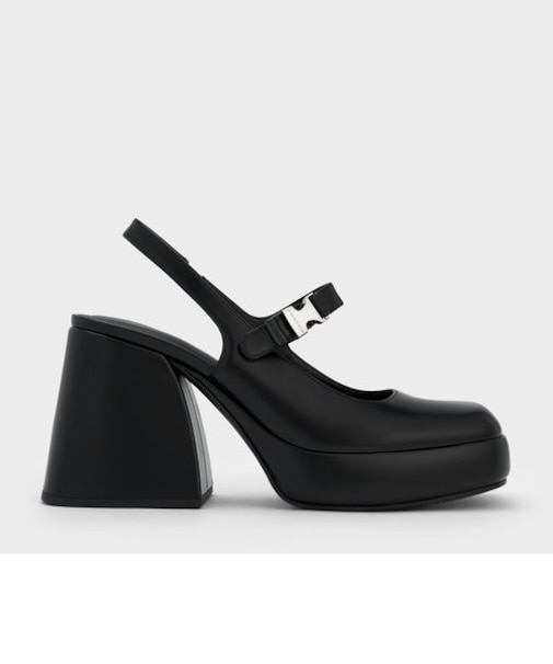 Laine レイン プラットフォームメリージェーン 