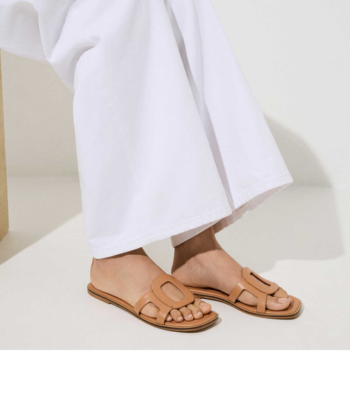 極美品 バーバリー スライド サンダル ノバチェック 43サイズ