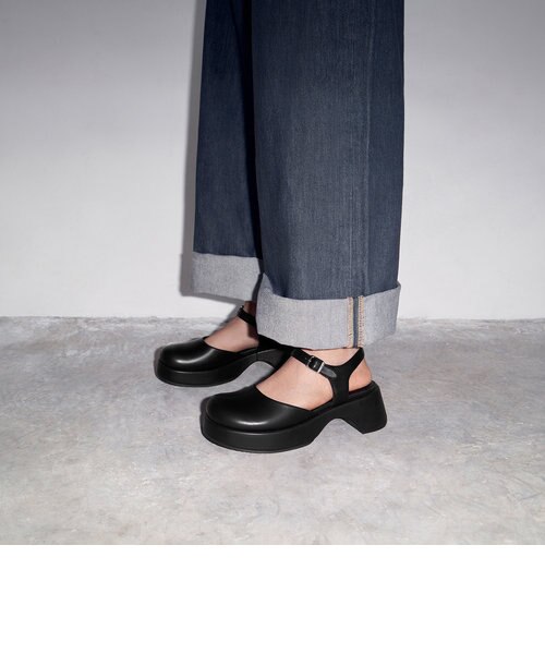 ✨未使用品✨ネブローニ　アンクルストラップ　パンプス　ミュール　黒　24cm 2025_05_30_nebuloni_22888_1200