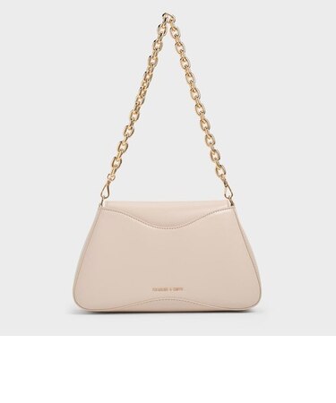 Sybill シビル トラペーズチェーンハンドルバッグ