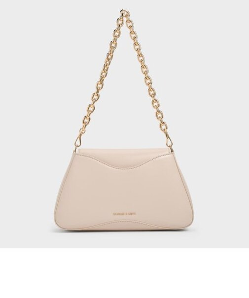 Sybill シビル トラペーズチェーンハンドルバッグ