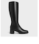 Louise ルーイ ブロックヒールロングブーツ