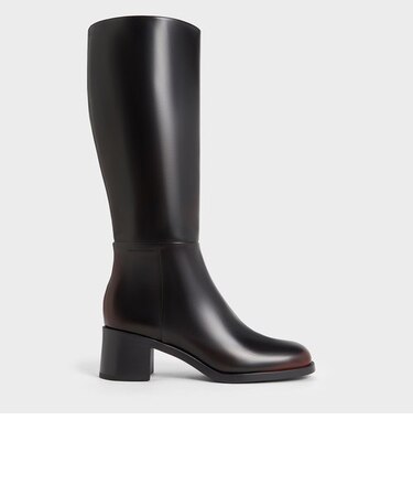 Louise ルーイ ブロックヒールロングブーツ