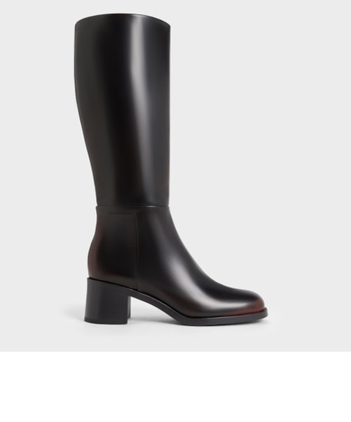 Louise ルーイ ブロックヒールロングブーツ
