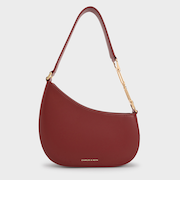 アシメトリック ショルダーバッグ