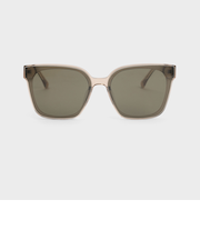 スクエア シックフレームサングラス