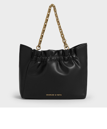 Brigette ブリジット チェーンハンドルショルダーバッグ