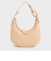 Kora コラ メタリックアクセントムーンバッグ