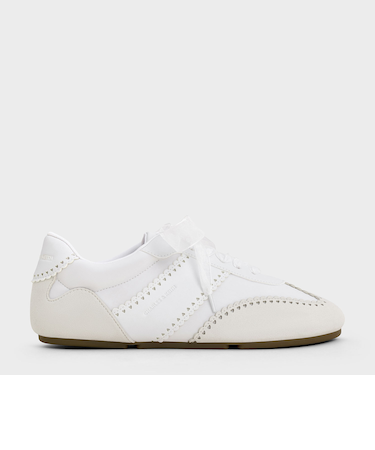 ハート シアーレーススニーカー