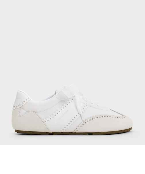 ハート シアーレーススニーカー