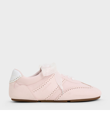 ハート シアーレーススニーカー