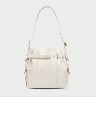 Bryna ブライナ ベルトバケットバッグ