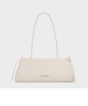 ボウ イロンゲイティッドトラペーズショルダーバッグ