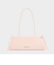 ボウ イロンゲイティッドトラペーズショルダーバッグ