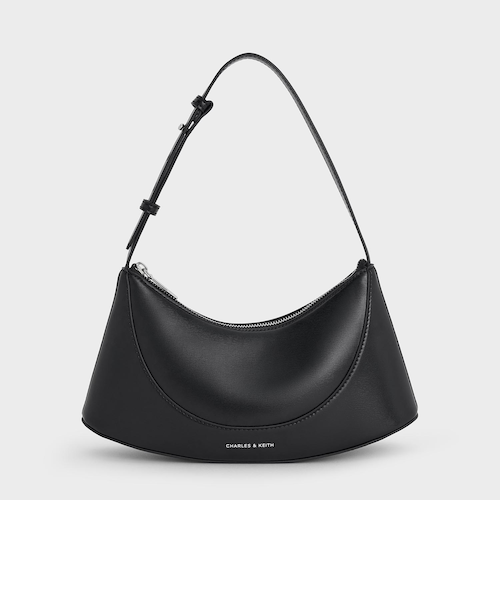 Charles and Keith シグリッド ショルダーバッグ - ノワール Sigrid シグリッド ショルダーバッグ｜チャールズ＆キースの通販