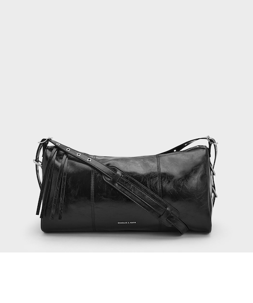 Bryna ブライナ パネルグロメットストラップクロスボディバッグ Bryna ブライナ パネルグロメットストラップクロスボディバッグ