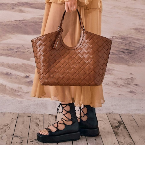 CHARLES&KEITH Ivette イヴェット ウーブントートバッグ Ivette イヴェット ウーブントートバッグ｜チャールズ＆キースの通販