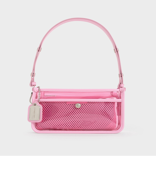 Norahノラシースルーショルダーバッグ