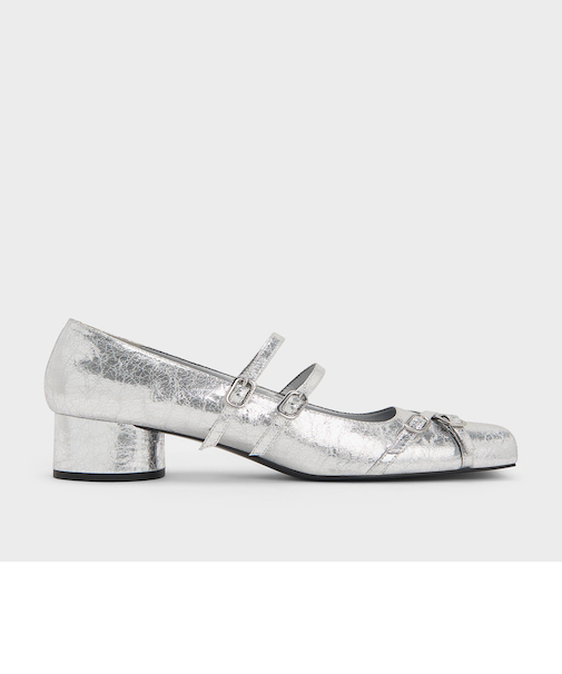 ダブルストラップ メリージェーンパンプス