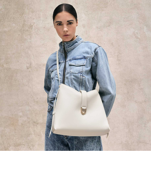 Gabine ガビーヌ レザーベルトホーボーバッグ|チャールズ Gabine ガビーヌ レザーベルトホーボーバッグ|チャールズ