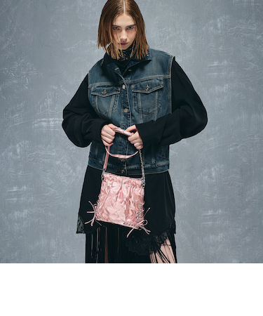 Duo ドゥオ グロメットチェーンハンドルツーウェイバックパック