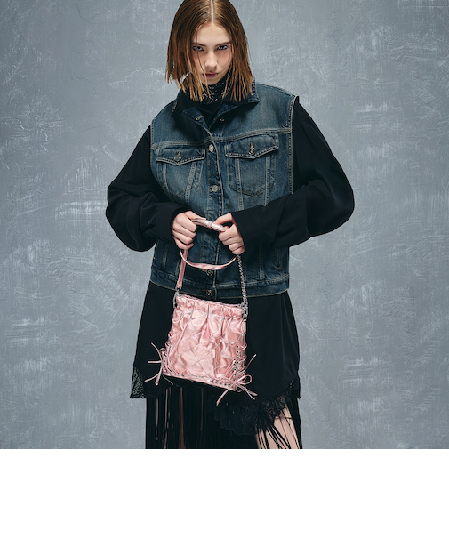 Duo ドゥオ グロメットチェーンハンドルツーウェイバックパック