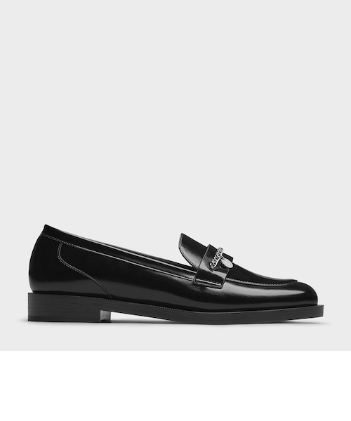 Robbie CHARLES&KEITH ローファー サンダル ダークグレー Robbie CHARLES&KEITH ローファー サンダル ダークグレー Robbie