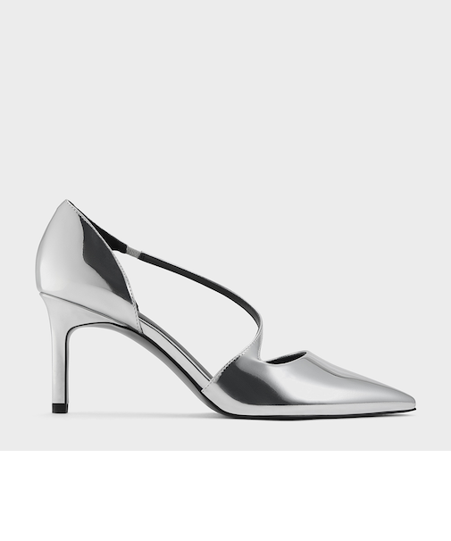 アシメトリックストラップ ドルセイスティレットパンプス