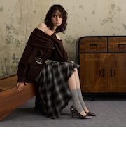 Erinna エリンナ メタリックアクセントポインテッドトゥパンプス