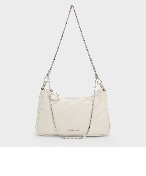 Philomena クリンクルエフェクトチェーンストラップ クロスボディ