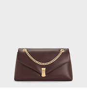 Lilibet リリベット メタリックアクセントチェーンストラップバッグ