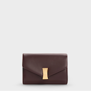 Lilibet リリベット メタリックアクセント チェーンストラップウォレット