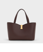 Lilibet リリベット メタリックアクセントトートバッグ