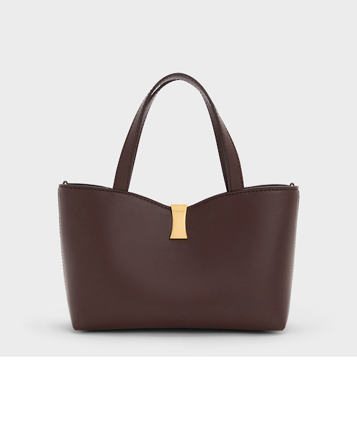 Lilibet リリベット メタリックアクセントトートバッグ