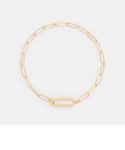 Arleth アーレス オブロンペンダントチェーンブレスレット