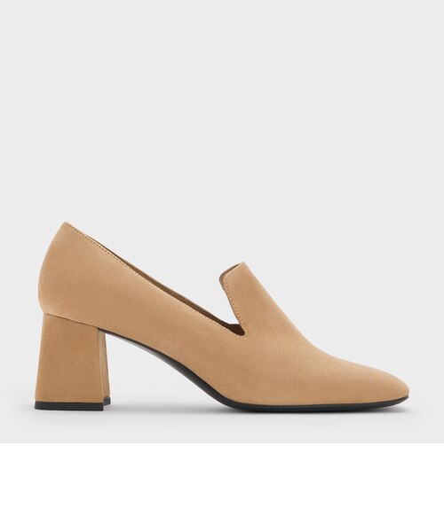 otonaMUSE掲載】SQUARE TOE LOAFER ヒール｜マウジーの通販｜&mall