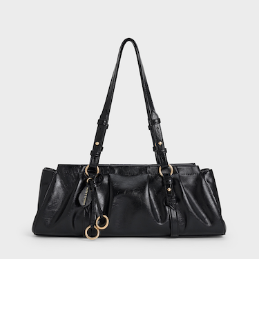 Britton ブリットン ルーシュドイロンゲイトショルダーバッグ