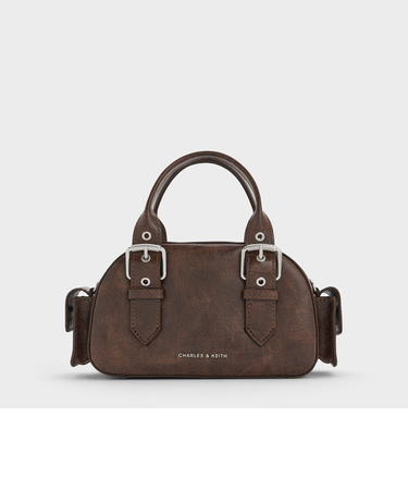 Blaise ブレイス バックルストラップ サイドポケットボウリングバッグ