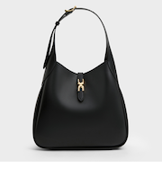 Adalyn アダリン メタリックバックル ベルトホーボーバッグ