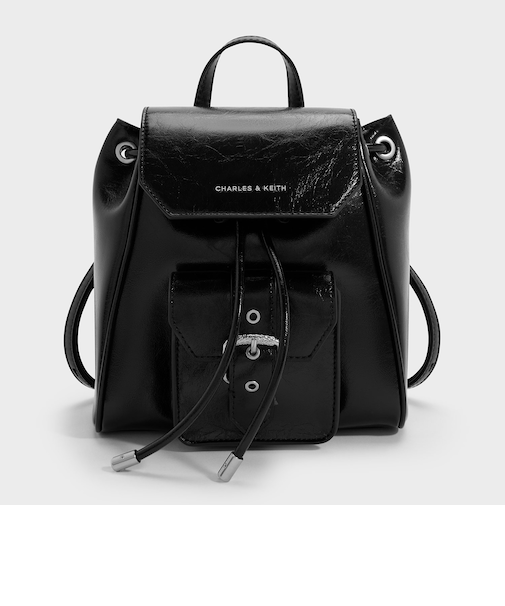 Blaise ブレイス フロントポケット ドローストリングバックパック