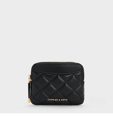 Alva アルヴァ キルティング トップジップ カードホルダー