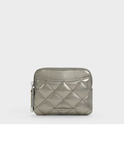 Alva アルヴァ キルティング トップジップ カードホルダー