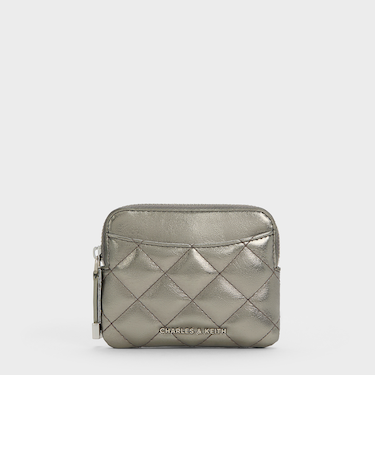 Alva アルヴァ キルティング トップジップ カードホルダー