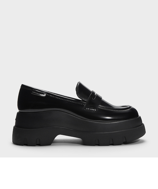 Leoi レオイ プラットフォーム ペニーローファー