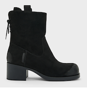 Rosemond ロゼモン バックレースカーフブーツ