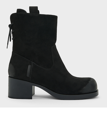 Rosemond ロゼモン バックレースカーフブーツ